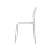Buy Furnituretta Pavia: Set of 10 White Plastic Chairs with Metal Legs, 4 from Furnituretta