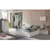 Buy Goole Large Concrete Grey and White Open-Door Wardrobe: A Stylish and Spacious Choice, 4 from Furnituretta