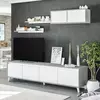 Buy Neston Grey and White TV Cabinet: A Stylish and Practical Addition to Your Living Room from Furnituretta