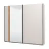 Buy Glossop Wardrobe: Modern Design with Sliding Doors, 2 from Furnituretta