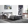 Buy Meridian Metal Bed Frame: Sleek & Durable, Colour: Charcoal Black, Size: 5ft/King , Item Width: 153.5, 4 from Furnituretta