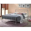Buy Miami Pebble Metal King Size Bed Frame - Perfect for Modern Bedrooms, Colour: Pebble, Size: 5ft/King , Item Width: 154, 5 from Furnituretta