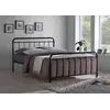 Buy Miami Black Metal Small Double Bed Frame - Perfect for Modern Bedrooms, Colour: Black, Size: 4ft/Small Double, Item Width: 124, 5 from Furnituretta