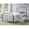 Buy Miami Grey Metal Single Bed Frame: Sleek & Durable, Colour: Grey, Size: 3ft/Single, Item Width: 94, 5 from Furnituretta