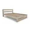 Buy Aurora (F1) Handmade Wooden Bed Frame – Single Solid Pine in Alder, Colour: Alder, Bed Size: Single (3ft), 8 from Furnituretta