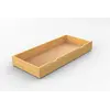Buy Handcrafted Underbed Storage Drawer Alder– Smooth Sliding with Hand Grooves 98cm, Colour: Alder, Item Width: 98 - 1/2 size from Furnituretta
