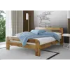 Buy Nordic Sky (F2) Handmade Wooden Bed Frame Oak Finish – Small Double in Solid Pine, Colour: Oak, Bed Size: Small Double (4ft), 11 from Furnituretta