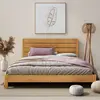 Buy Shibui (F15) Handmade Wooden Bed Frame Alder Finish– Minimalist Japanese Elegance King, Colour: Alder, Bed Size: King (5ft) from Furnituretta