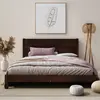 Buy Shibui (F15) Handmade Wooden Bed Frame Walnut Finish– Minimalist Japanese Elegance Small Double, Colour: Walnut, Bed Size: Small Double (4ft) from Furnituretta