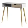 Buy Oslo Console Table 1 Drawer 1 Shelf in White and Oak, 3 from Furnituretta