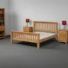 Buy Acorn Solid Oak Bed – High Footend Double | Premium Oak Bedroom Furniture, 4 from Furnituretta