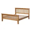 Buy Acorn Solid Oak Bed – High Footend Double | Premium Oak Bedroom Furniture, 5 from Furnituretta