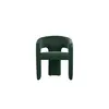 Buy Alba Forest Green Dining Chair | Modern Velvet Dining Seating, 2 from Furnituretta