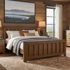 Buy Maxfield King Size Bed Rustic Oak | Solid Rubberwood Frame, Size: King Size, 2 from Furnituretta