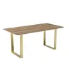 Buy Antibes Russet & Gold Dining Table | Modern 6‑Seater Tables, 3 from Furnituretta