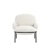 Buy Avery Ivory Chair | Contemporary Sherpa Armchair, 2 from Furnituretta