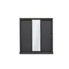 Buy Devon Triple Sliding Wardrobe | Charcoal Bedroom Storage, Colour: Charcoal, 3 from Furnituretta
