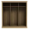 Buy Devon Triple Sliding Wardrobe | Oak Bedroom Storage, Colour: Oak, 4 from Furnituretta
