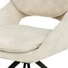 Buy Edisto Off‑White Dining Chair (2 Per Pack) | Chenille Weave Swivel Chairs, 6 from Furnituretta