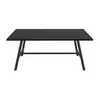 Buy Louie Black Dining Table | Modern 4‑Seater Tables, 2 from Furnituretta