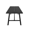 Buy Louie Black Dining Table | Modern 4‑Seater Tables, 4 from Furnituretta