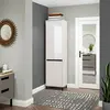 Buy Reigate Cashmere Taupe Hallway Wardrobe | Slim Narrow Storage, Colour: Taupe, 7 from Furnituretta
