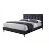 Buy Contemporary Charm: Novara Bed Frame, Colour: Dark Grey, Size: 5ft/King , Item Width: 154 from Furnituretta