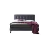 Buy Contemporary Charm: Novara Bed Frame, Colour: Dark Grey, Size: 5ft/King , Item Width: 154, 3 from Furnituretta
