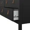 Buy Organize in Style: Barcelona Double Dresser in Matt Black, 10 from Furnituretta