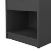 Buy May Contemporary Bedside Nightstand with 1 Drawer in Grey, 8 from Furnituretta