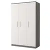 Buy Omega OM-19 Hinged Wardrobe 120cm, Colour: White Matt, Carcass: White Matt, Item Width: 120, 3 from Furnituretta