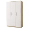 Buy Omega OM-19 Hinged Wardrobe 120cm, Colour: White Matt, Carcass: White Matt, Item Width: 120, 4 from Furnituretta