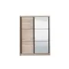 Buy Vale Sliding Door Wardrobe - Oak Effect, 9 from Furnituretta