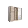 Buy Vale Oak Effect Sliding Door Wardrobe, 9 from Furnituretta