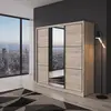 Buy Vale Oak Effect Sliding Door Wardrobe, 2 from Furnituretta