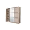 Buy Vale Oak Effect Sliding Door Wardrobe, 12 from Furnituretta