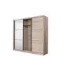 Buy Vale Oak Effect Sliding Door Wardrobe, 4 from Furnituretta