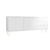Buy Inspired Living: Monaco 2-Door 3-Drawer Cabinet in White, 3 from Furnituretta