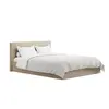 Buy Berlin Beige Velvet Ottoman Storage Double Bed, Colour: Beige, Bed Size: Double (4ft6), 5 from Furnituretta