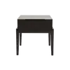 Buy Orchid Wenge 1‑Drawer Bedside with Soft‑Close Runner, Colour: Wenge (Black Stained Oak) from Furnituretta