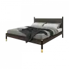 Buy Bali Ebony Kingsize Bedframe with Brass‑Capped Feet, 5 from Furnituretta
