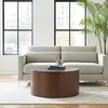 Buy Willow Circular Coffee Table with Marble‑Effect Top, 5 from Furnituretta