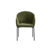 Buy Petal Dining Chair in Olive Soft Weave Upholstery (sold in 2), Colour: Olive Soft Weave from Furnituretta