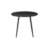 Buy Horizon Round Dining Table in Black Woodgrain Finish, Colour: Black, 4 from Furnituretta
