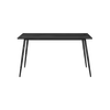Buy Horizon Medium Dining Table in Black Woodgrain Finish, Colour: Black from Furnituretta