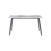 Buy Horizon Medium Rectangular Dining Table in Marble‑Effect from Furnituretta