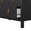Buy Barcelona Chest: Matte Black Beauty with 3 Drawers, 11 from Furnituretta