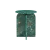 Buy Arco Round Side Table in Amazon Green Marble‑Effect, Colour: Amazon Green from Furnituretta