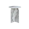 Buy Arco Round Side Table in Pandora Marble‑Effect, Colour: Pandora, 4 from Furnituretta
