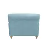 Buy Plumpton Chair in Duck Egg Blue Weave with Oak Legs, 5 from Furnituretta